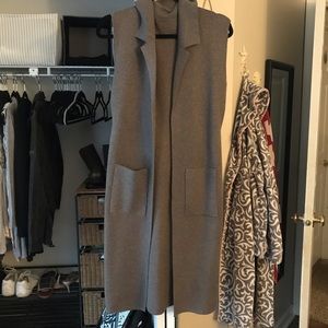 Longline Sweater “Vest”